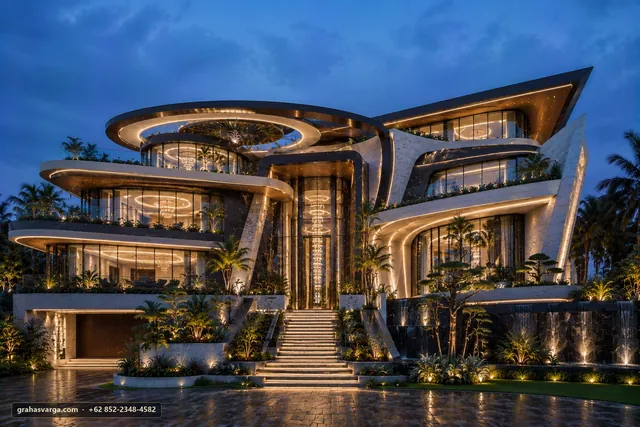 Arsitektur lokal Kabupaten Bintan — Graha Svarga