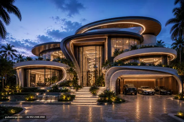 Arsitektur untuk Kabupaten Karimun. — pandangan arsitektur 3